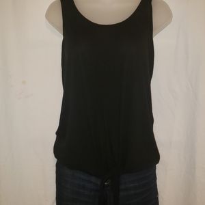 Michael Stars Front Tie Tank Top